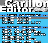 Carillon Editor